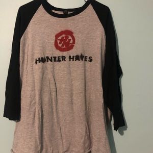 Hunter Hayes baseball tee